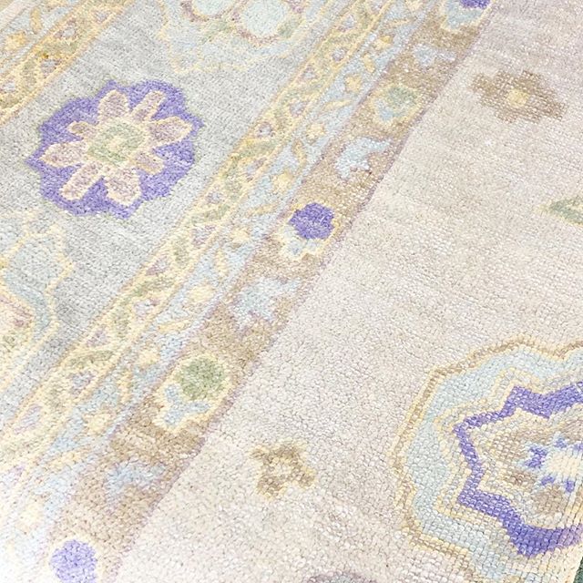 Oushak Rugs are 20% OFF until Friday! Shop online or come by the shop and see all the pretties! #theloveliest #oushakerug #sale