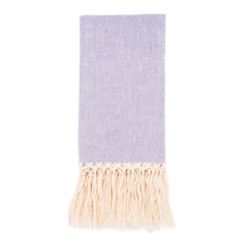 Zodiaco Fringe Guest Towel, Lavender