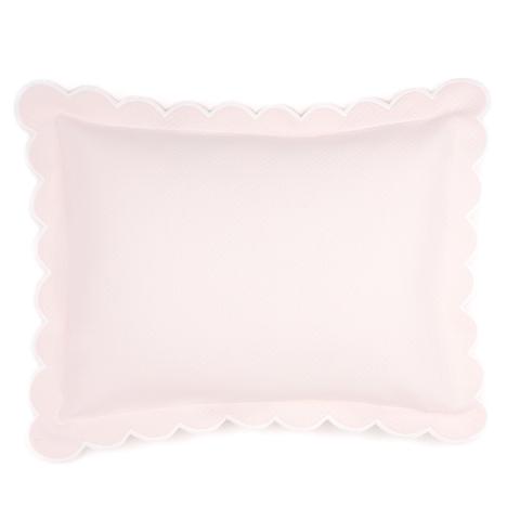 Diamond Pique Boudoir Pillow, Pink